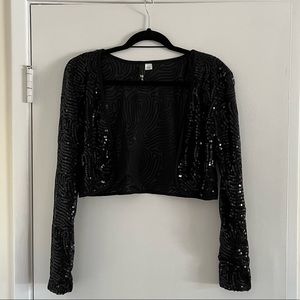 Sequin cardigan